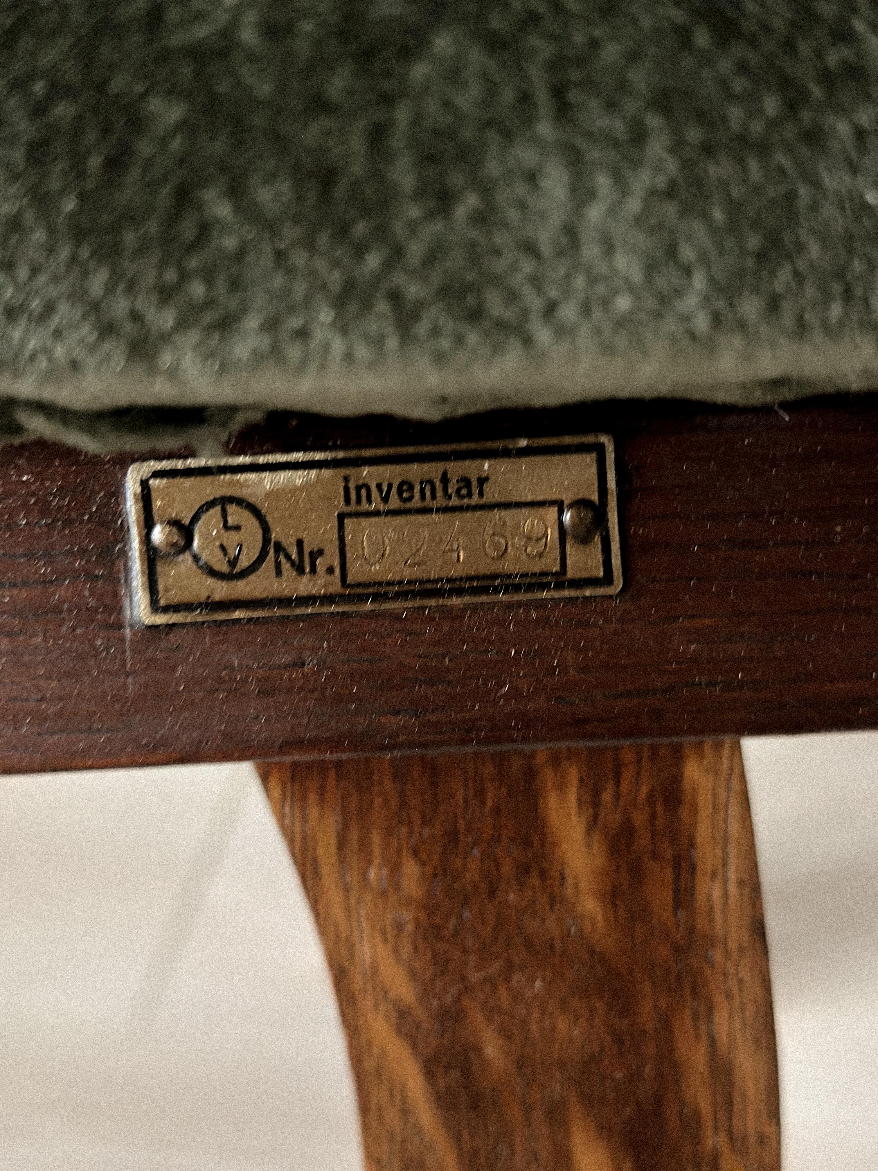 Paire de fauteuils Art Deco en Oak & Greene Greene, Norvège, années 1930 en vente 8