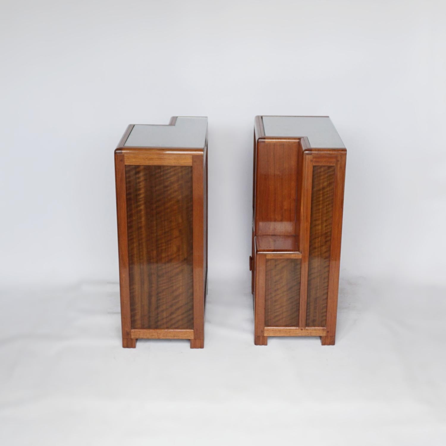 Pair of Art Deco Bedside Cabinets by Betty Joel 2