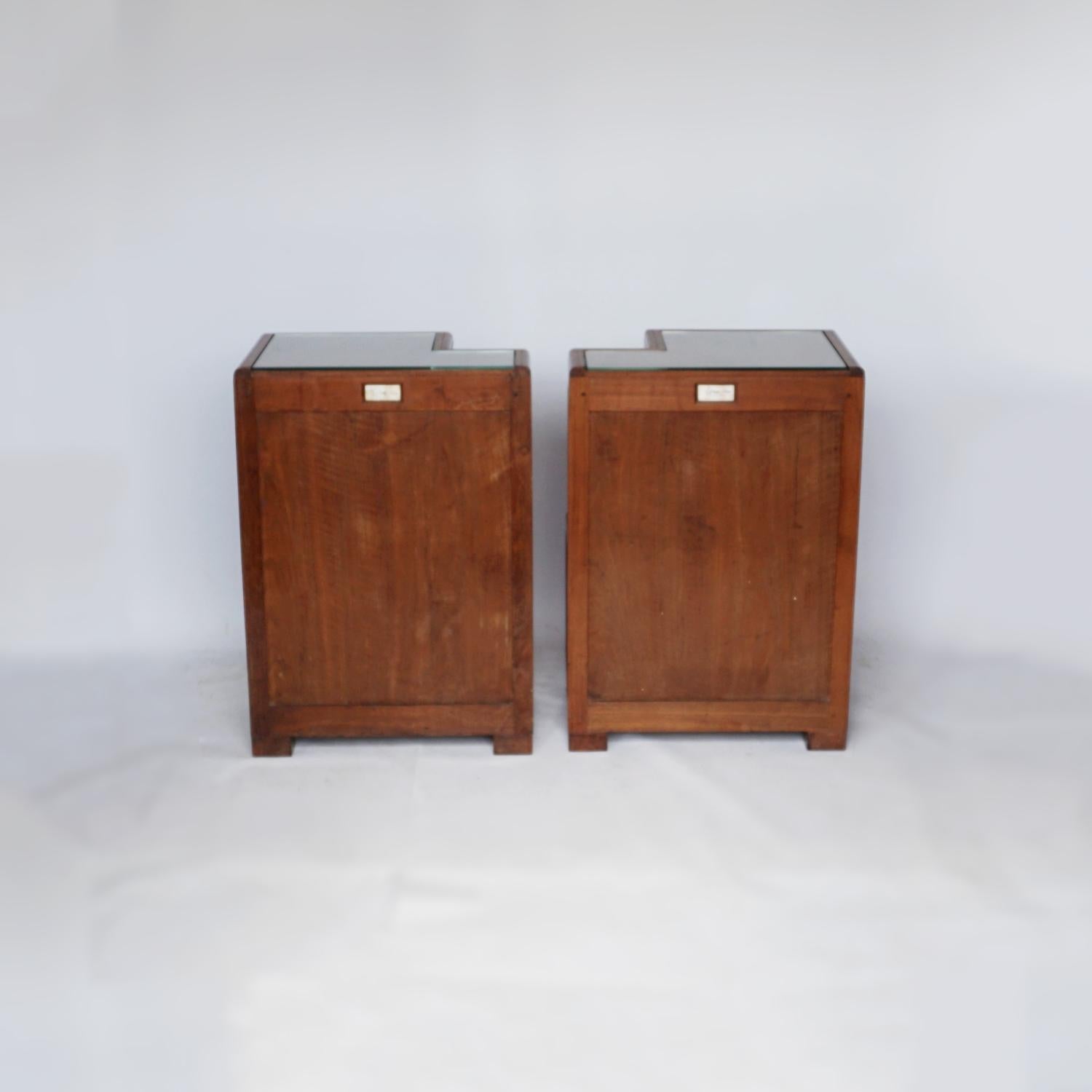 Pair of Art Deco Bedside Cabinets by Betty Joel 3
