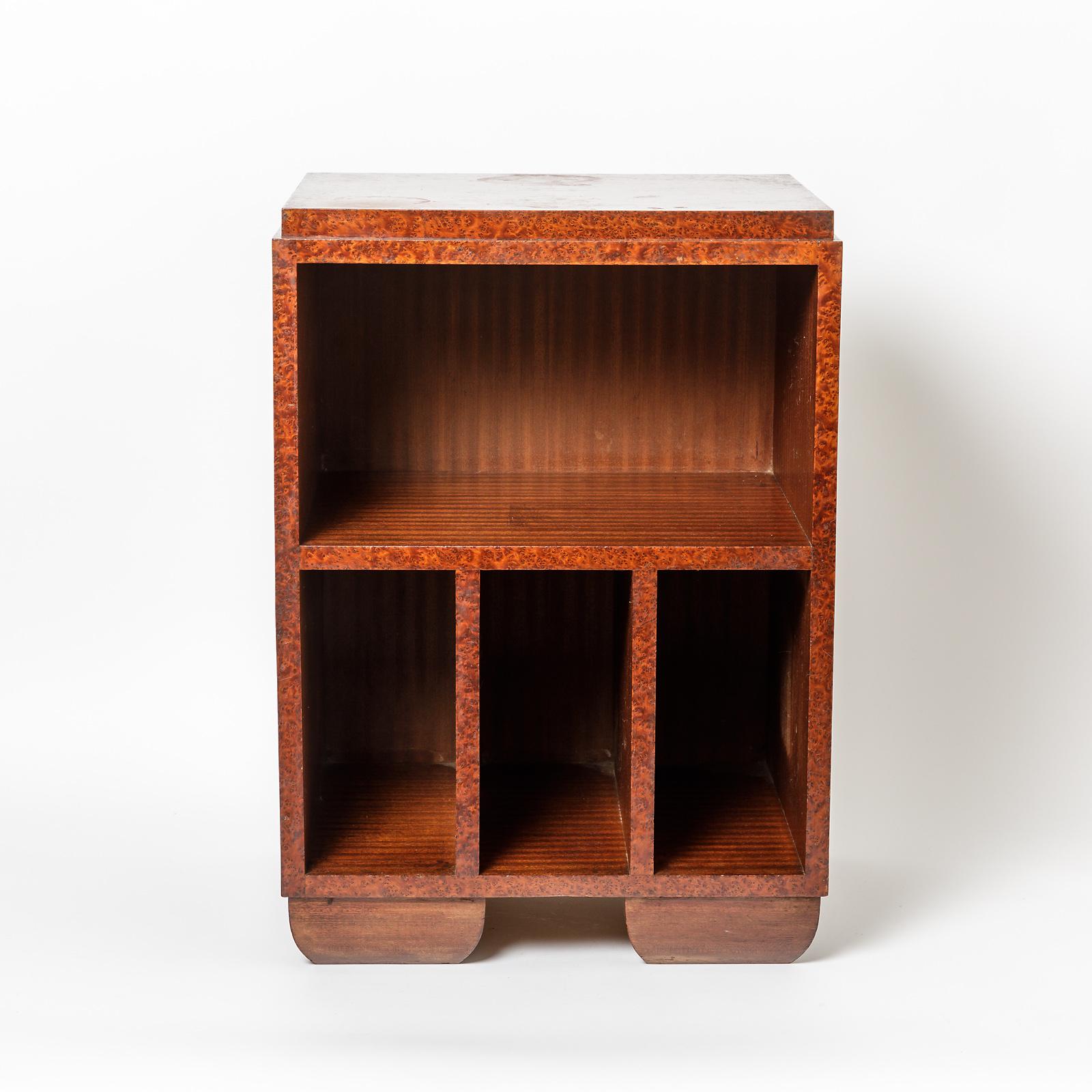 20th Century Pair of Art Deco Bedside Tables, circa 1930 For Sale