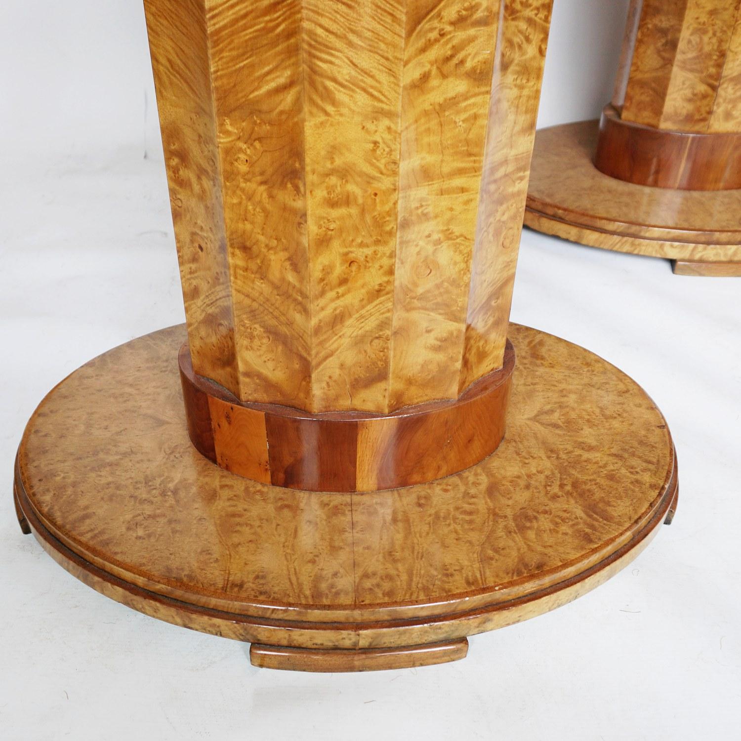 Pair of Art Deco Centre Tables by Harry & Lou Epstein English, circa 1930 In Good Condition In Forest Row, East Sussex
