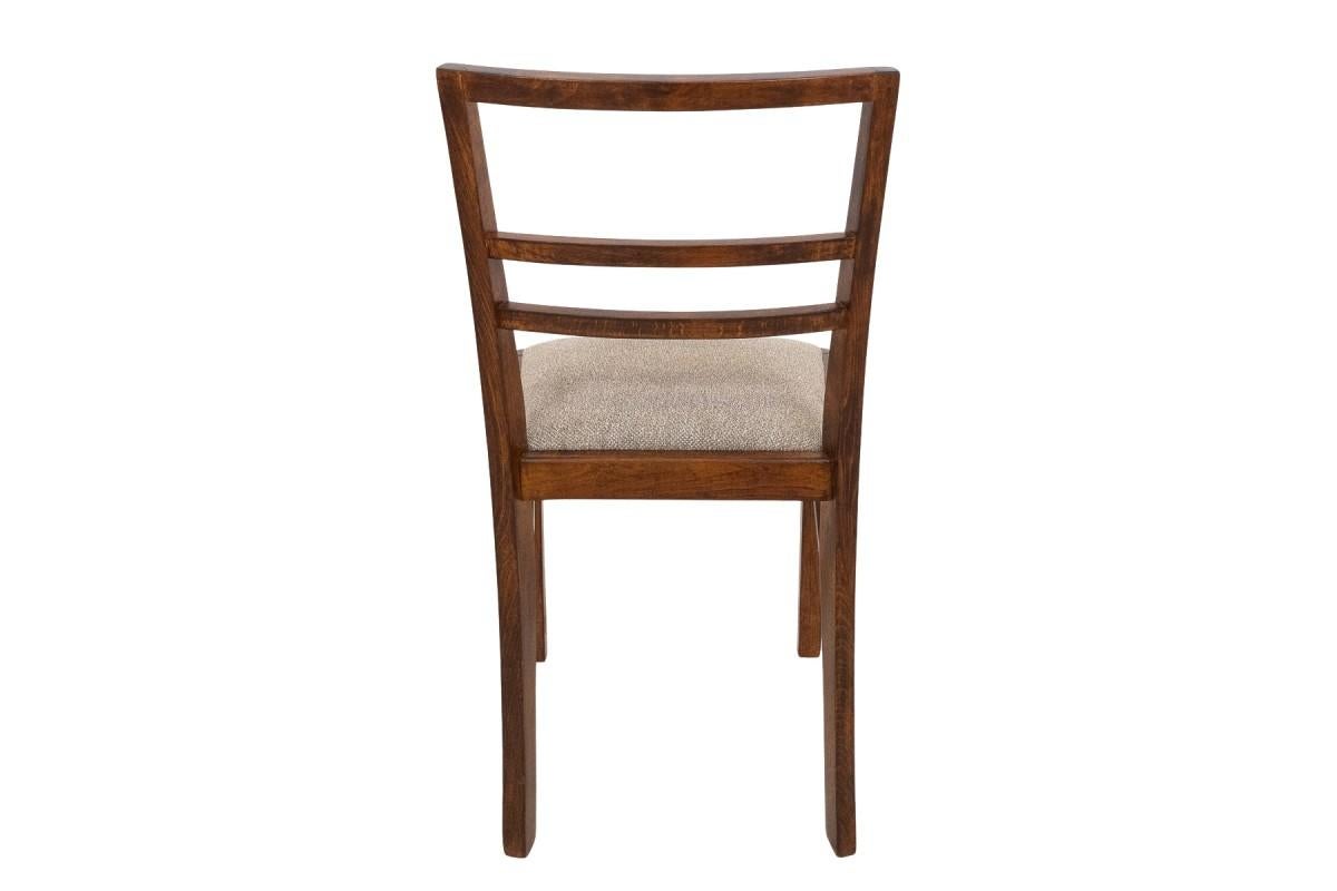 Ein Paar Art-Déco-Stühle aus der Mitte des 20. Jahrhunderts. (Polnisch) im Angebot