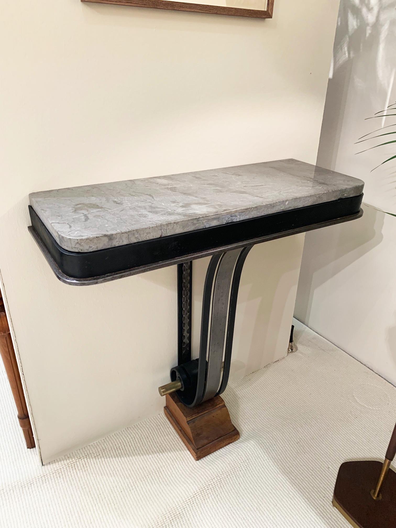 Pair of Art Deco Console Tables 6