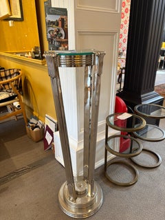 A pair of Art Deco Drinks pedestals