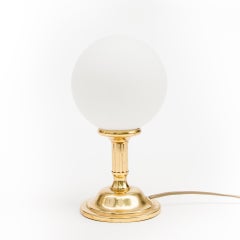 Pair of Art Deco Globe Table Lamps, 1960s