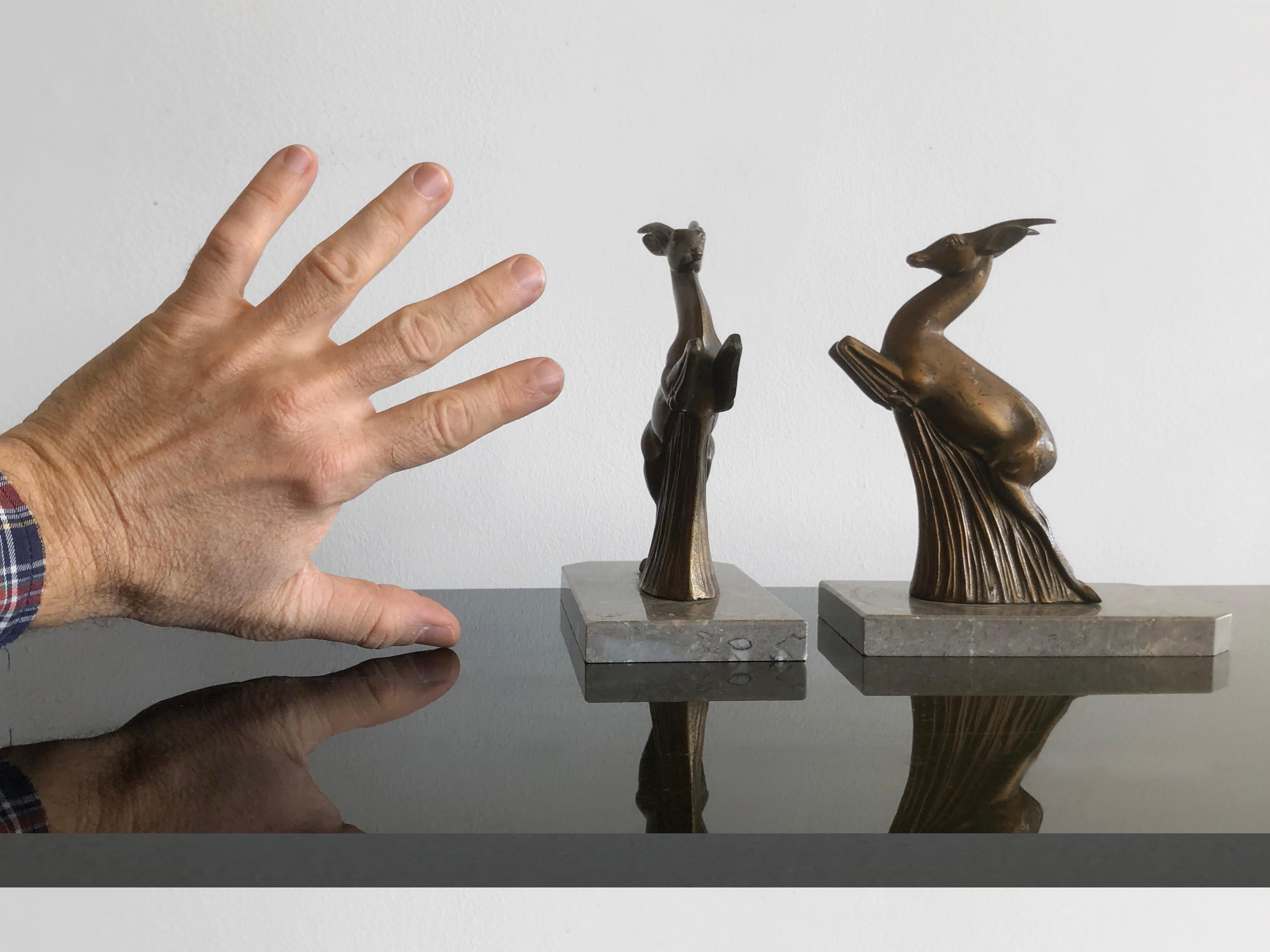A Pair of  ART-DECO NEOCLASSICAL Book Ends, France 1930 For Sale 3