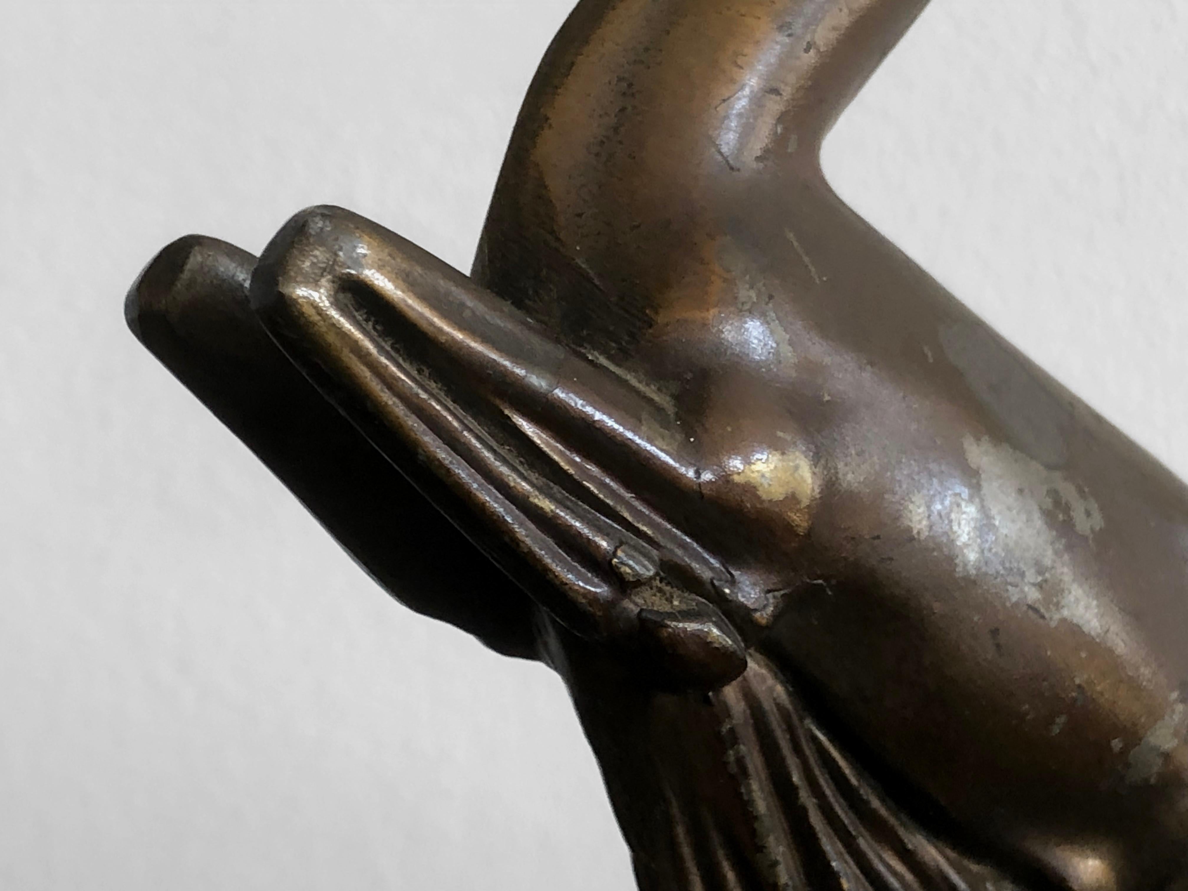 French A Pair of  ART-DECO NEOCLASSICAL Book Ends, France 1930 For Sale