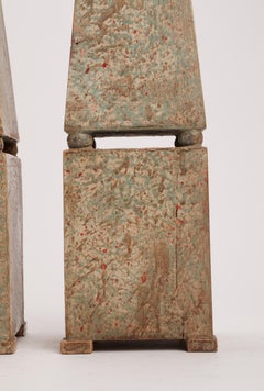 Pair of Art Déco Obelisks, France 1930