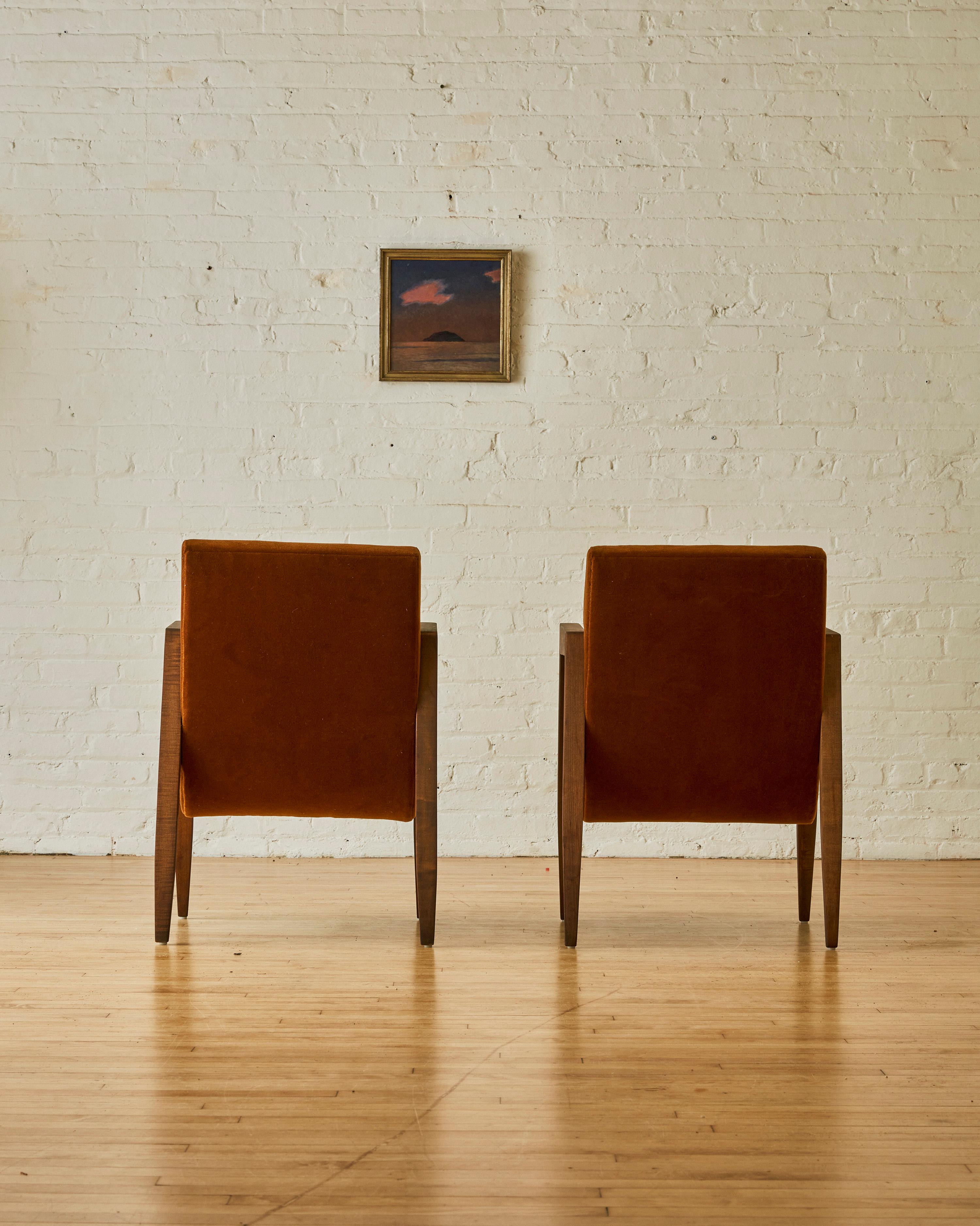 20ième siècle Paire de fauteuils de salon Art déco  en vente