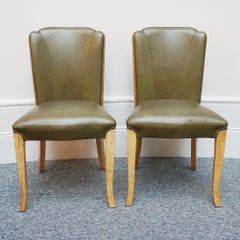 A Pair of Art Deco Side Chairs by Hille
