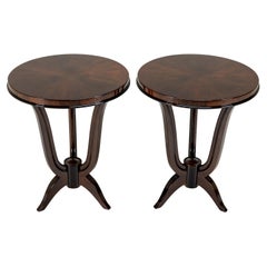 A Pair of Art Deco Side Tables