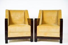 Pair of Art Deco Style Armchairs