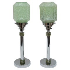 Pair of Art Deco Table Lamps