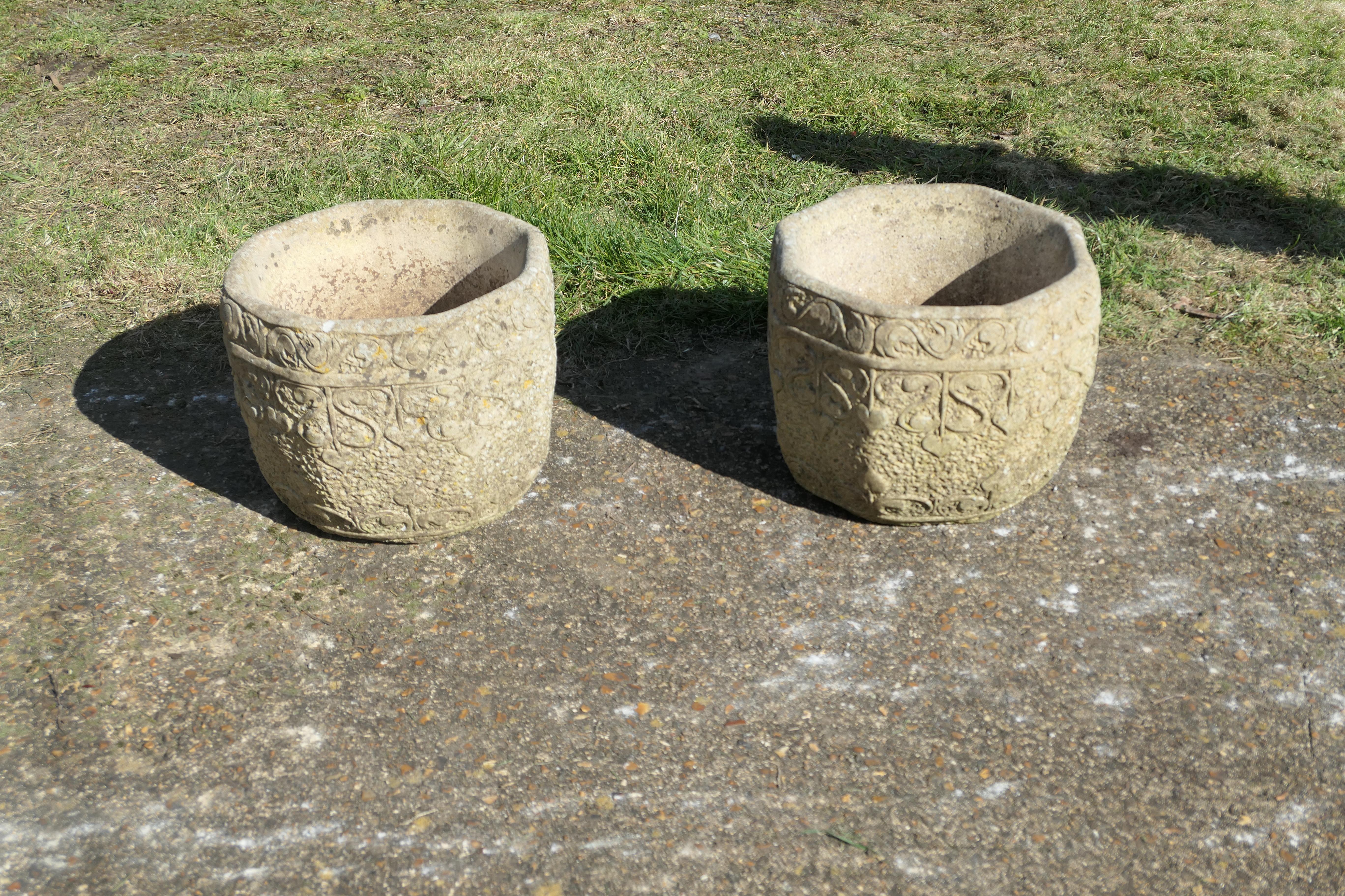 Mid-20th Century A pair of Art Nouveau Planters from Cotswold Studio For Sale