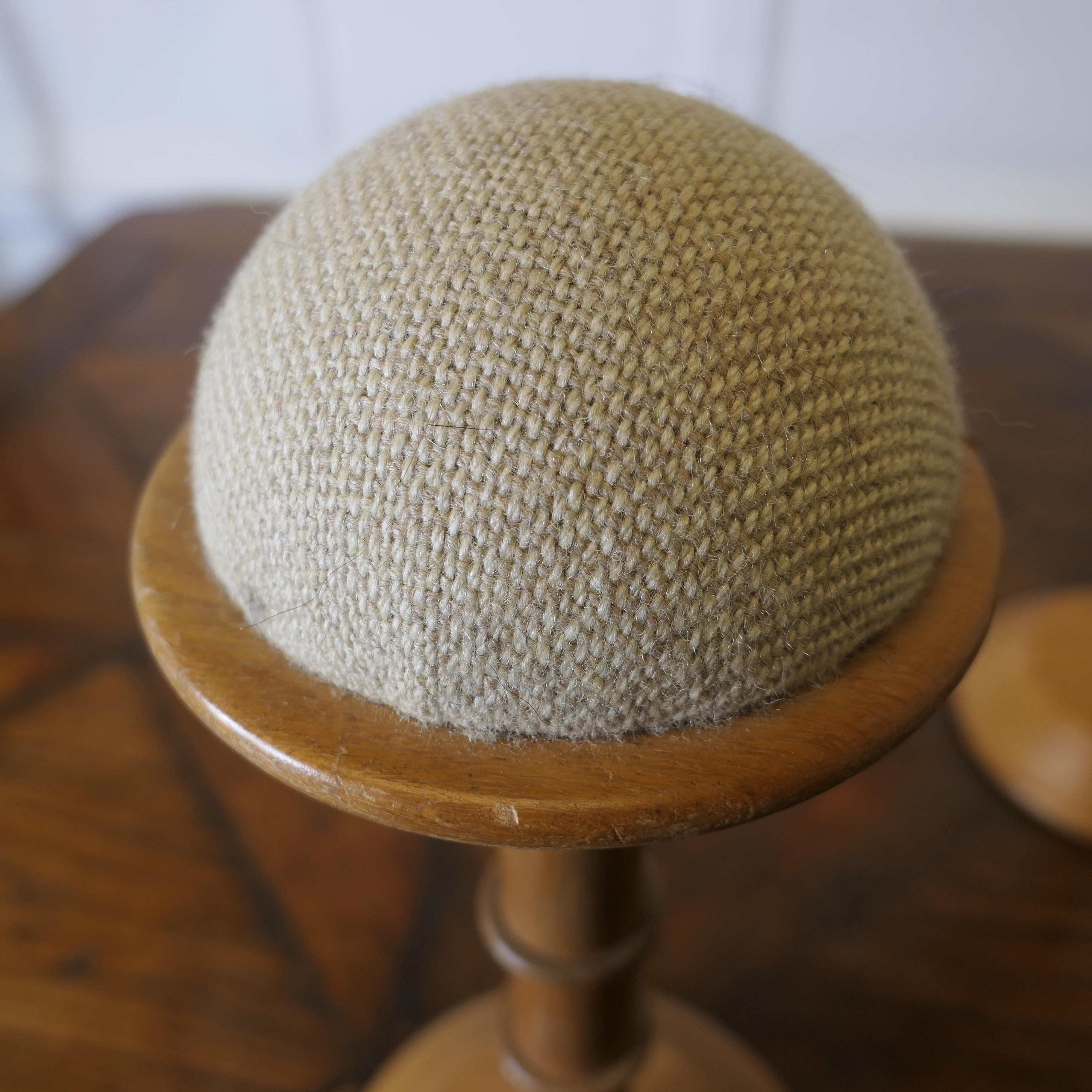 A Pair of Arts and Crafts Golden Oak Hat Stands Shop Display For Sale 2