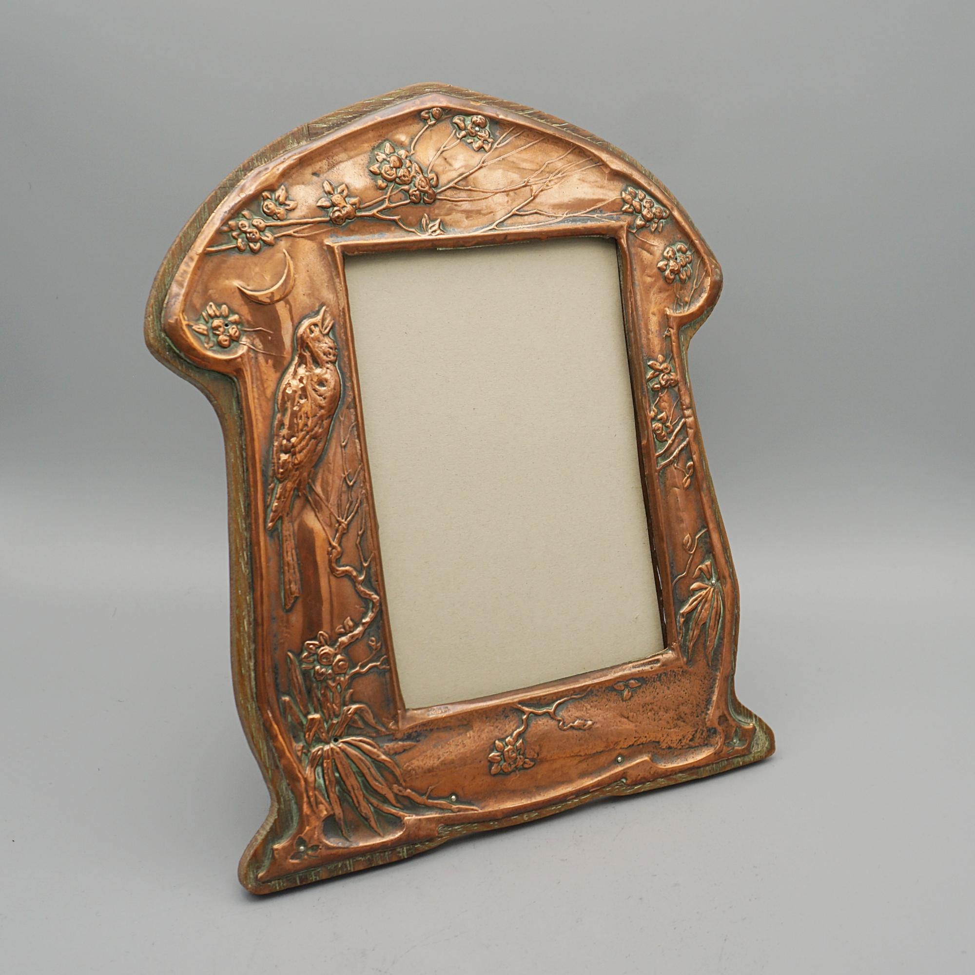 Arts and Crafts A Pair of Arts & Crafts Copper Picture Frames