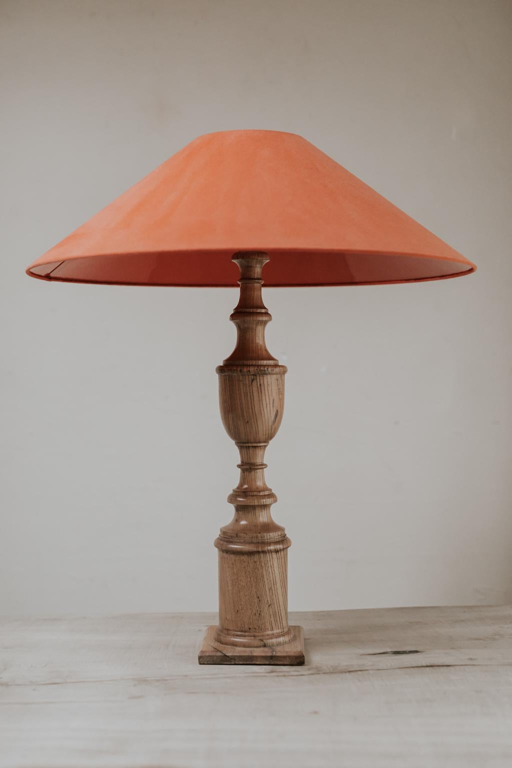 20th Century Pair of Ashwood Lamps For Sale