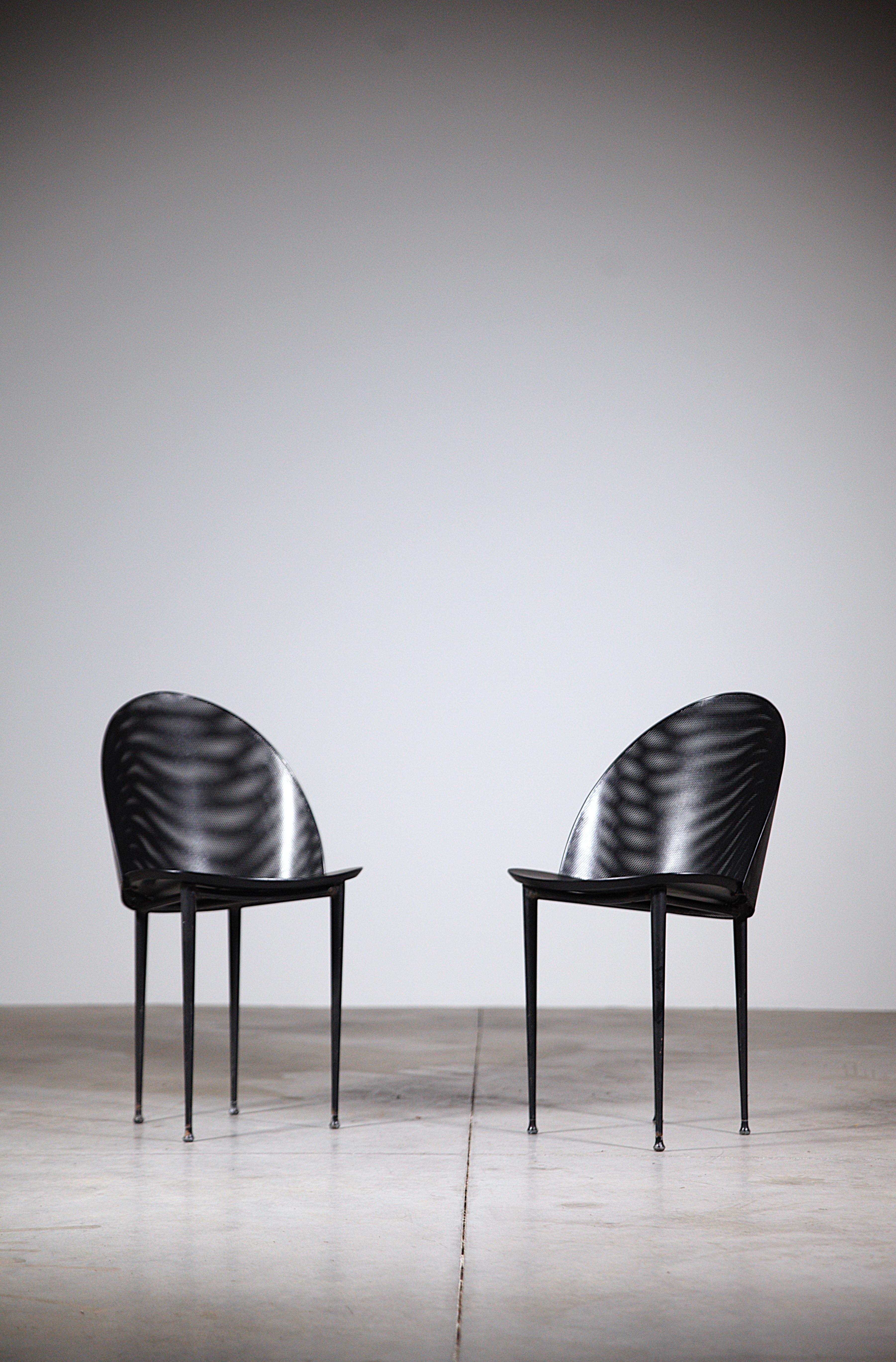 Lacquered A Pair of 
