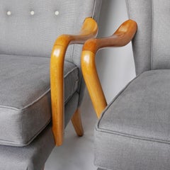 Pair of Bambino Armchairs by Howard Keith for H.K Furniture, Circa 1950