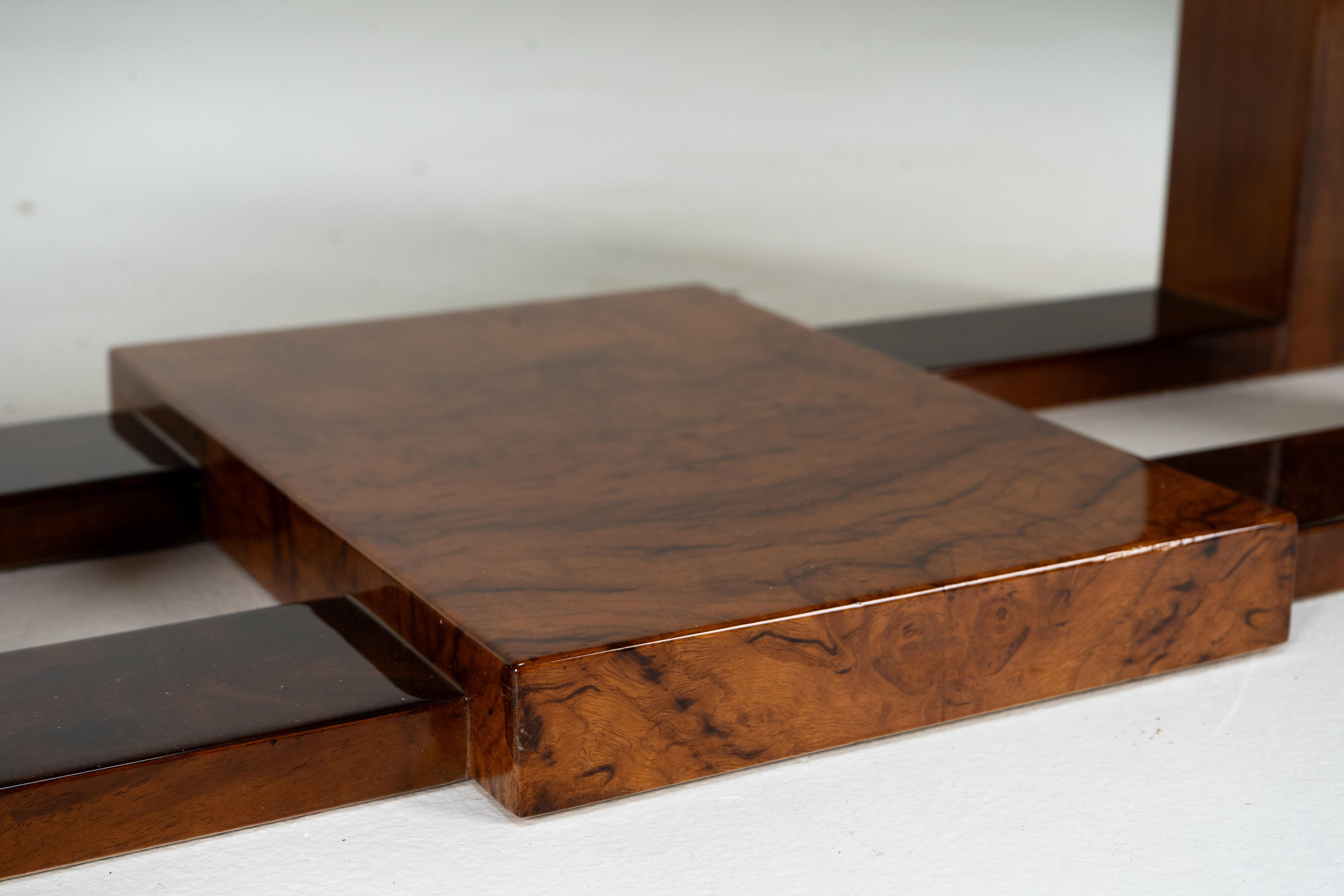 A Pair of Bauhaus-Inspired Bed Side Chests With 3 drawers For Sale 6