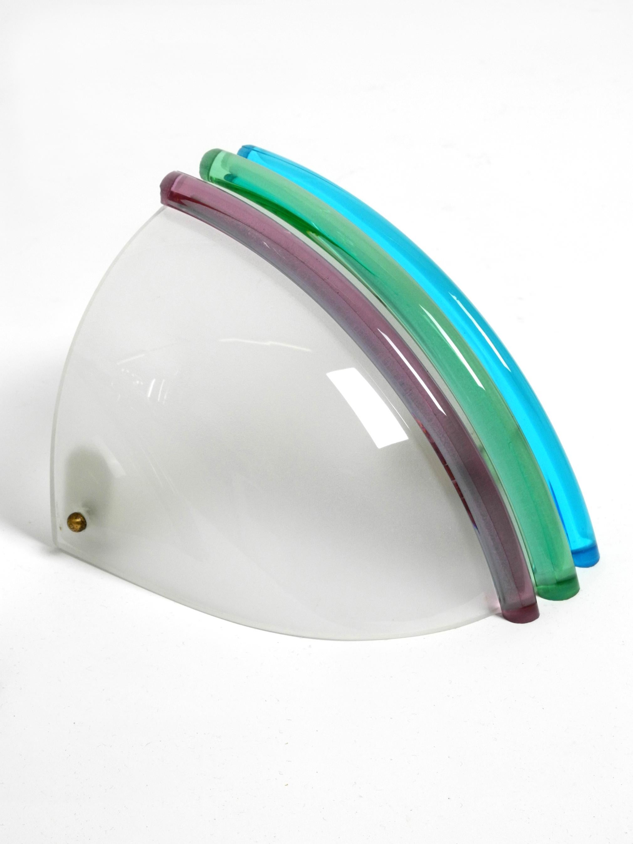 Pair of Beautiful Italian 1960s Murano Glass Sconces 9