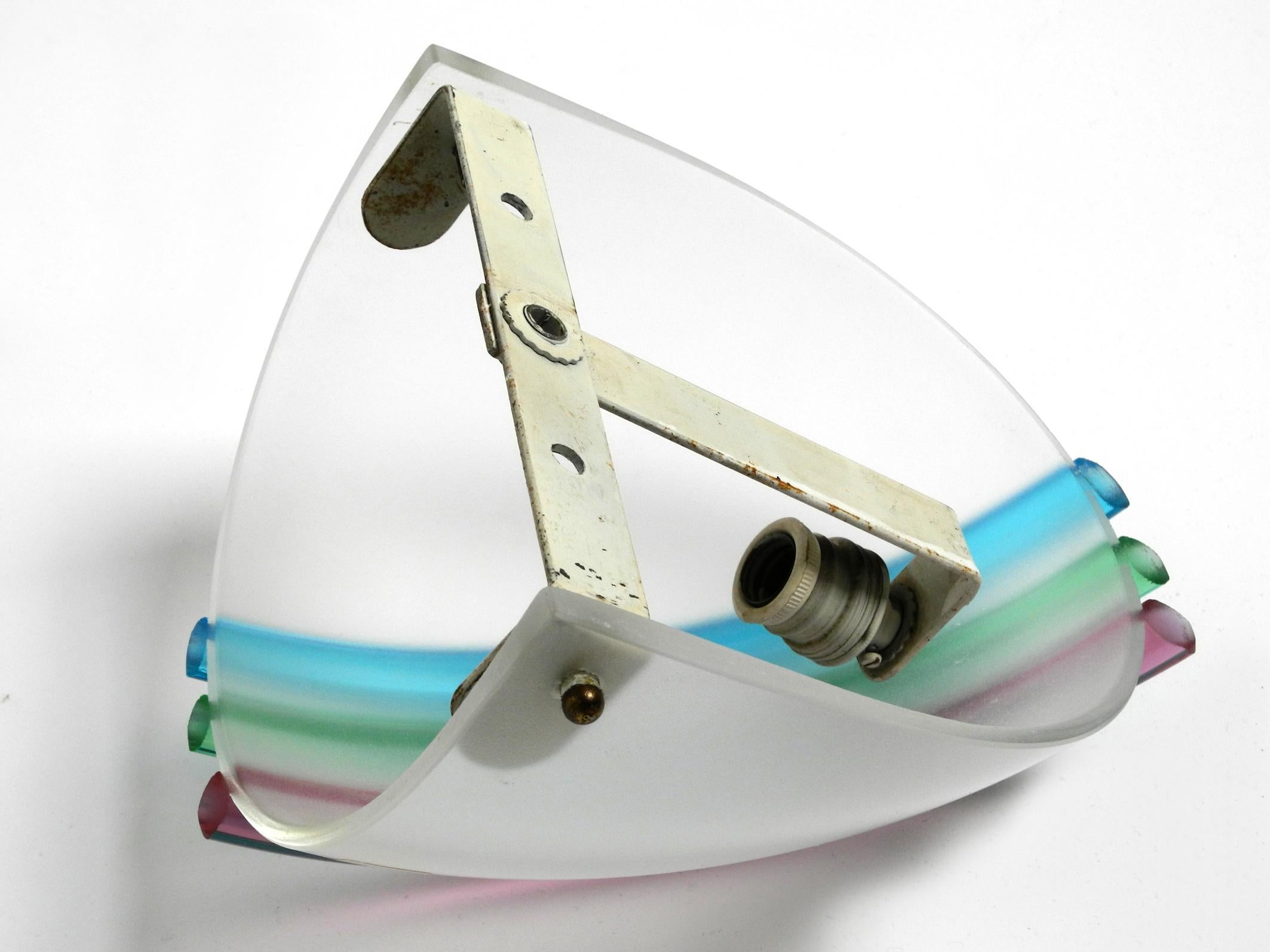 Pair of Beautiful Italian 1960s Murano Glass Sconces 12