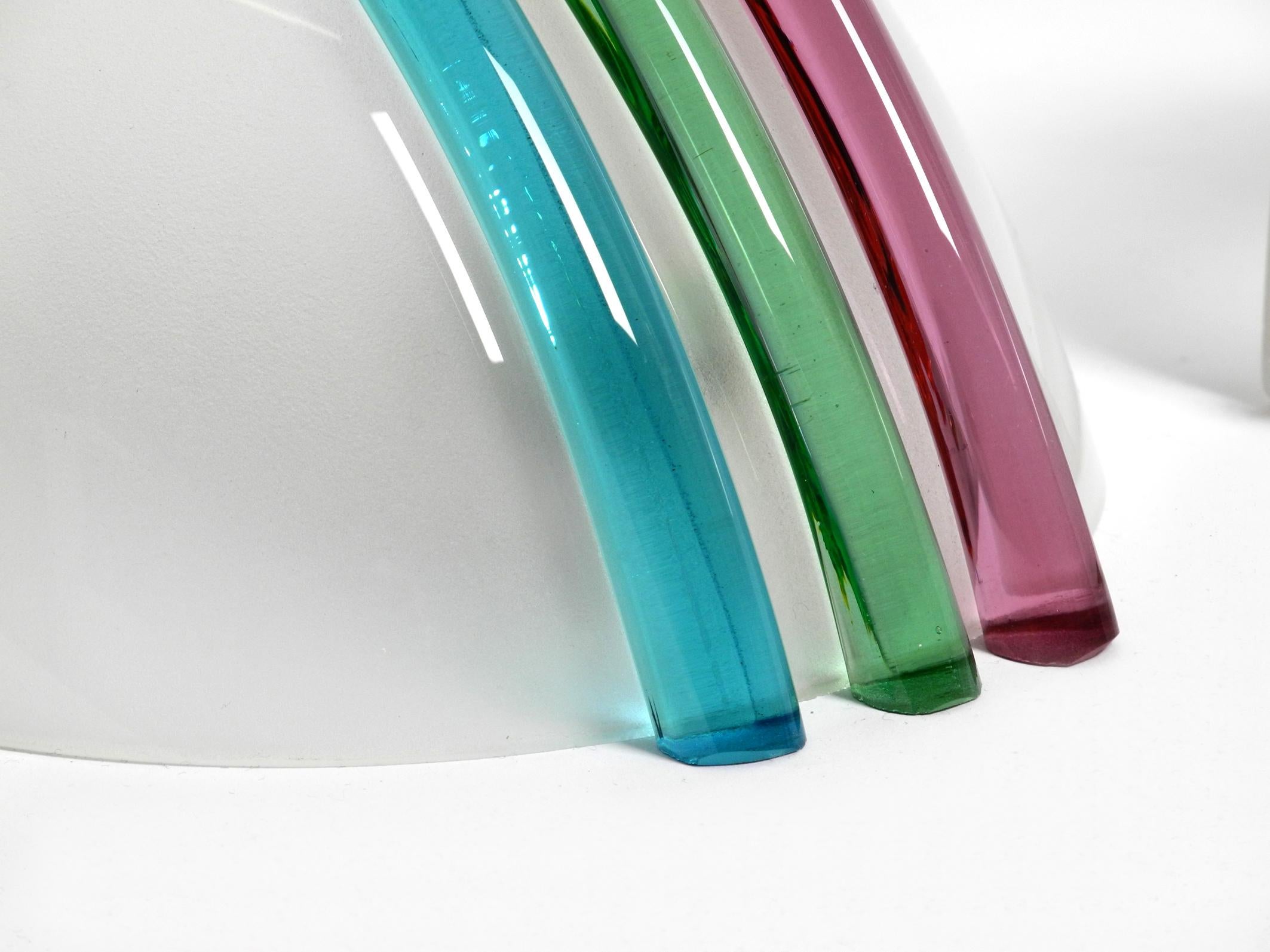 Pair of Beautiful Italian 1960s Murano Glass Sconces 4