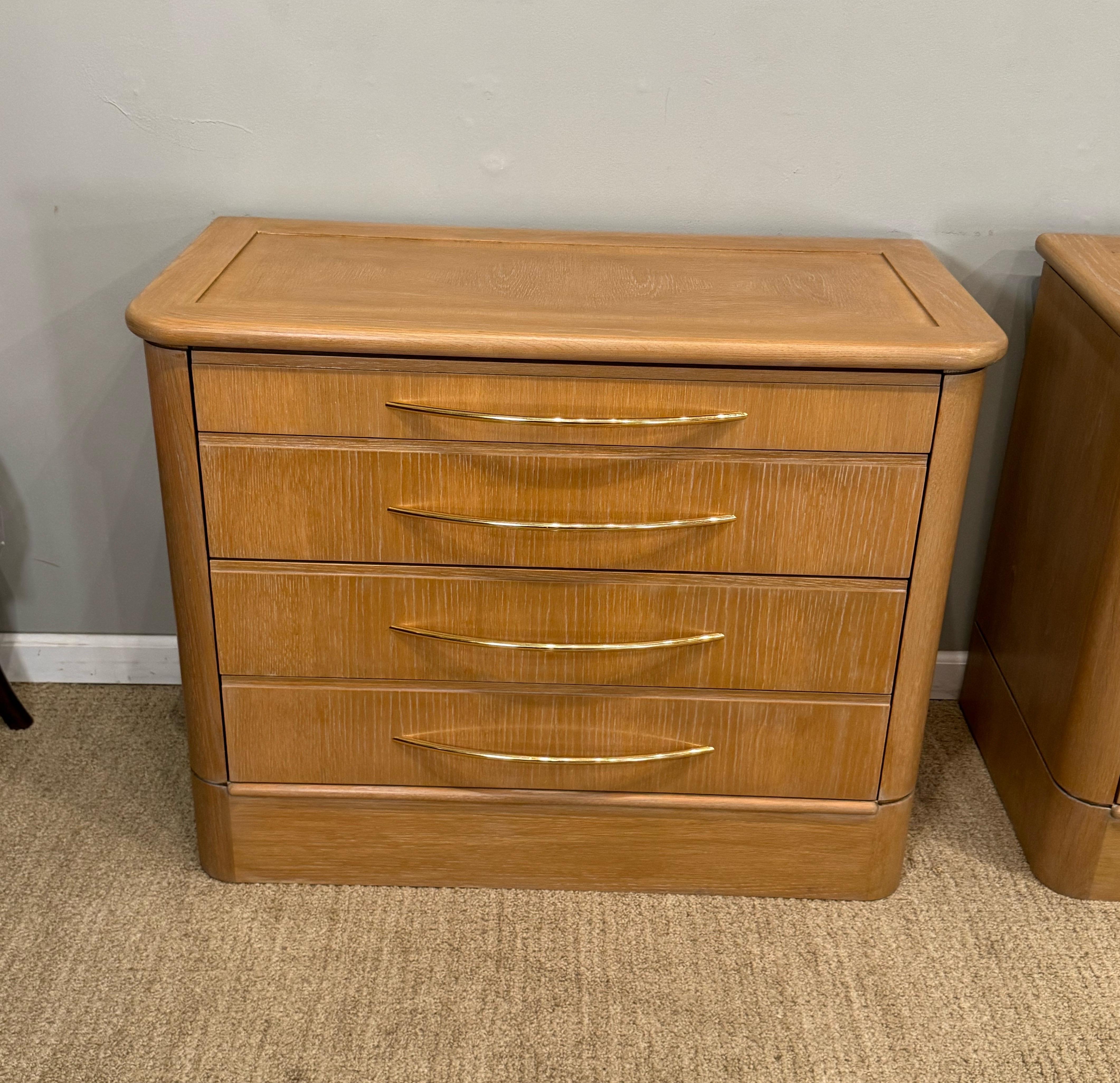 A Pair of Bedside Chests  For Sale 4