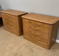 A Pair of Bedside Chests