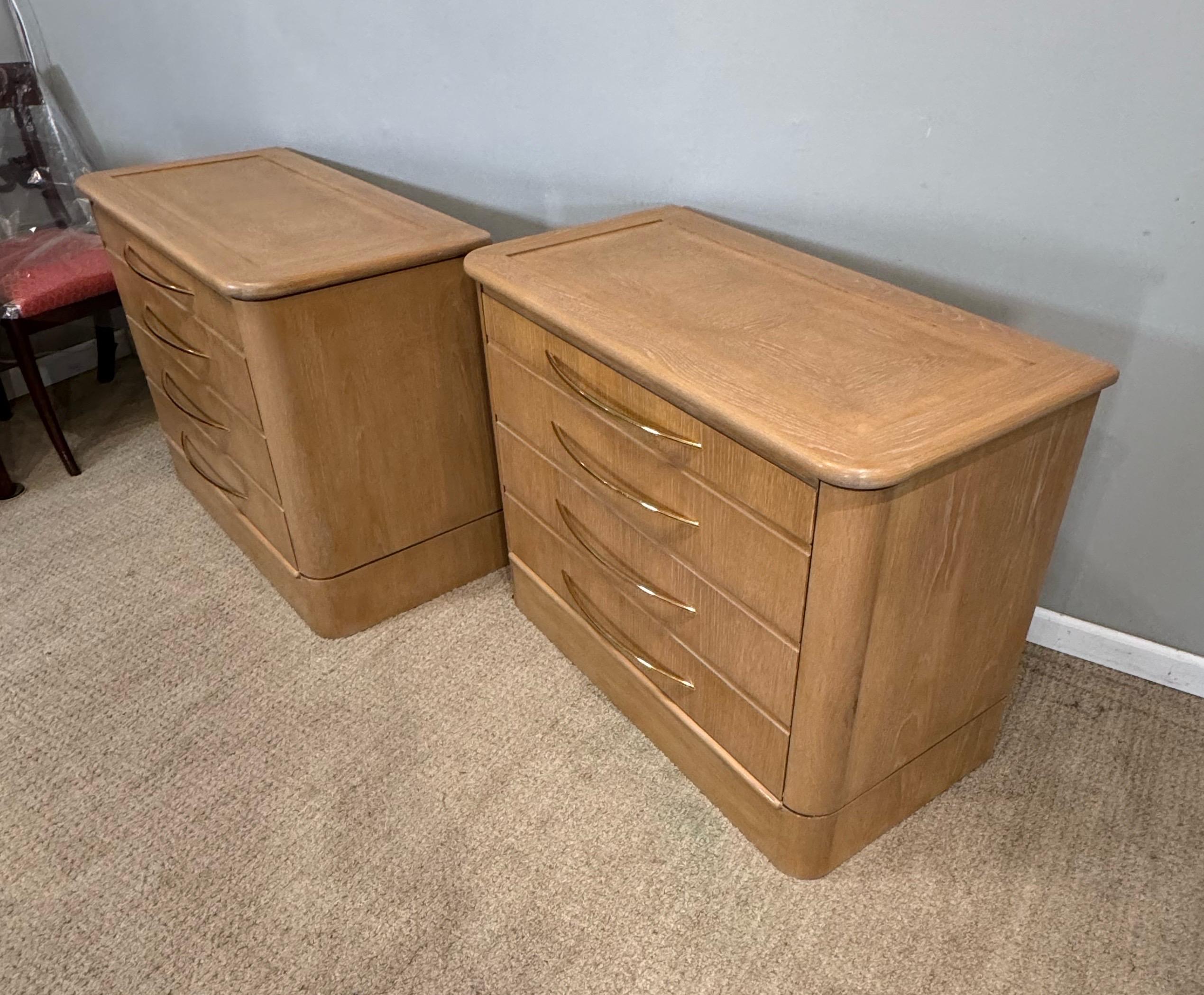 A Pair of Bedside Chests  For Sale 1