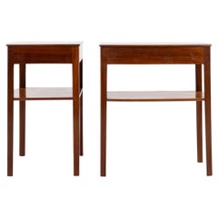 A pair of bedside tables by A. J Iversen