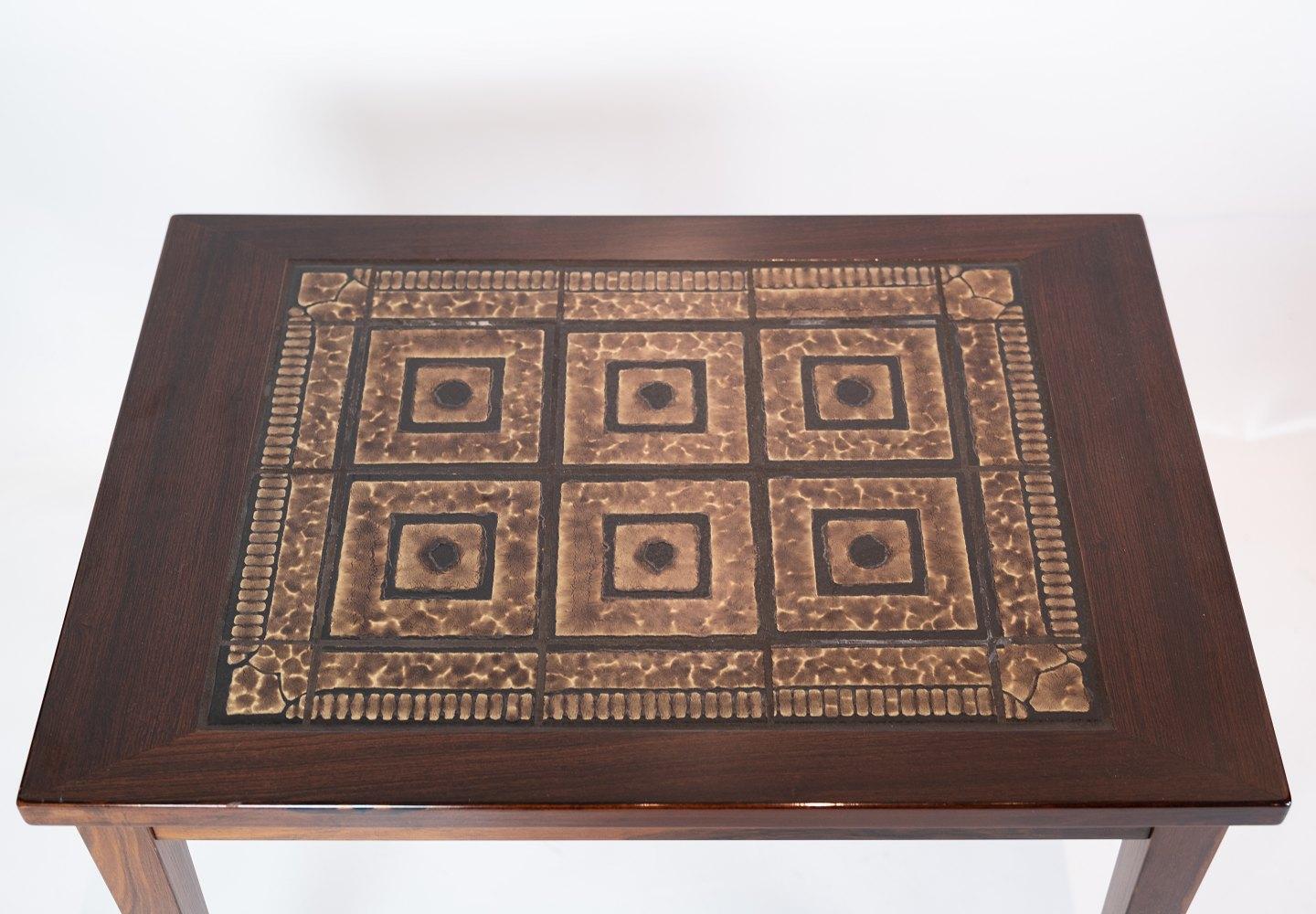 rosewood bedside tables