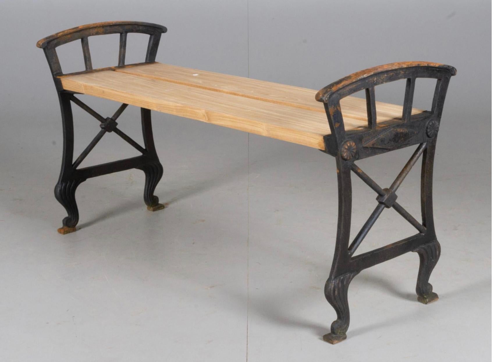 Scandinave moderne Paire de bancs Folke Bensow en vente