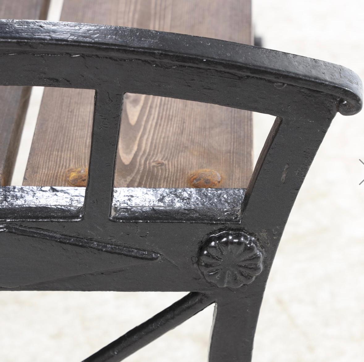 Fer Paire de bancs Folke Bensow en vente