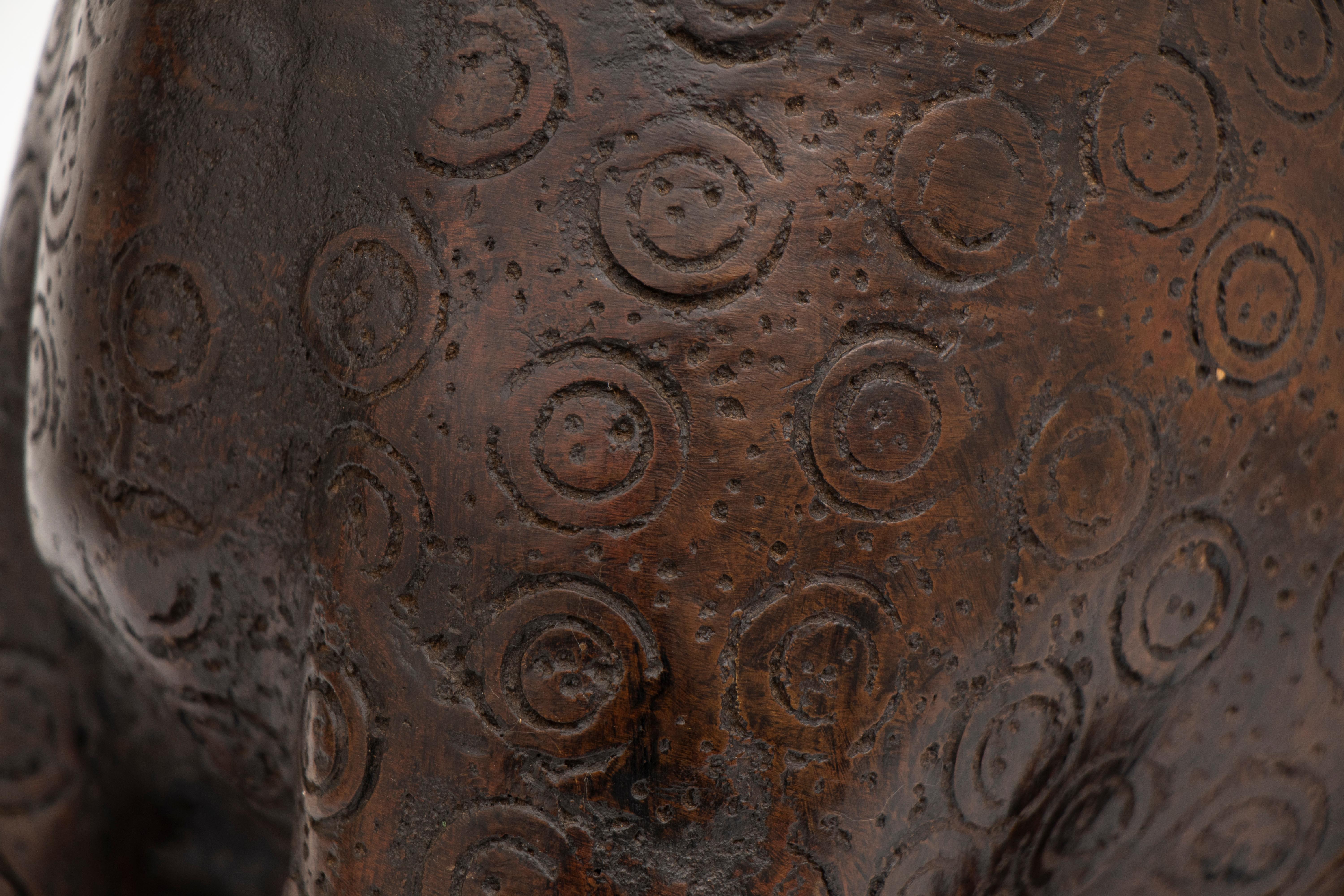 Paire de léopards en bronze du Bénin:: vers les années 1920-1940 2