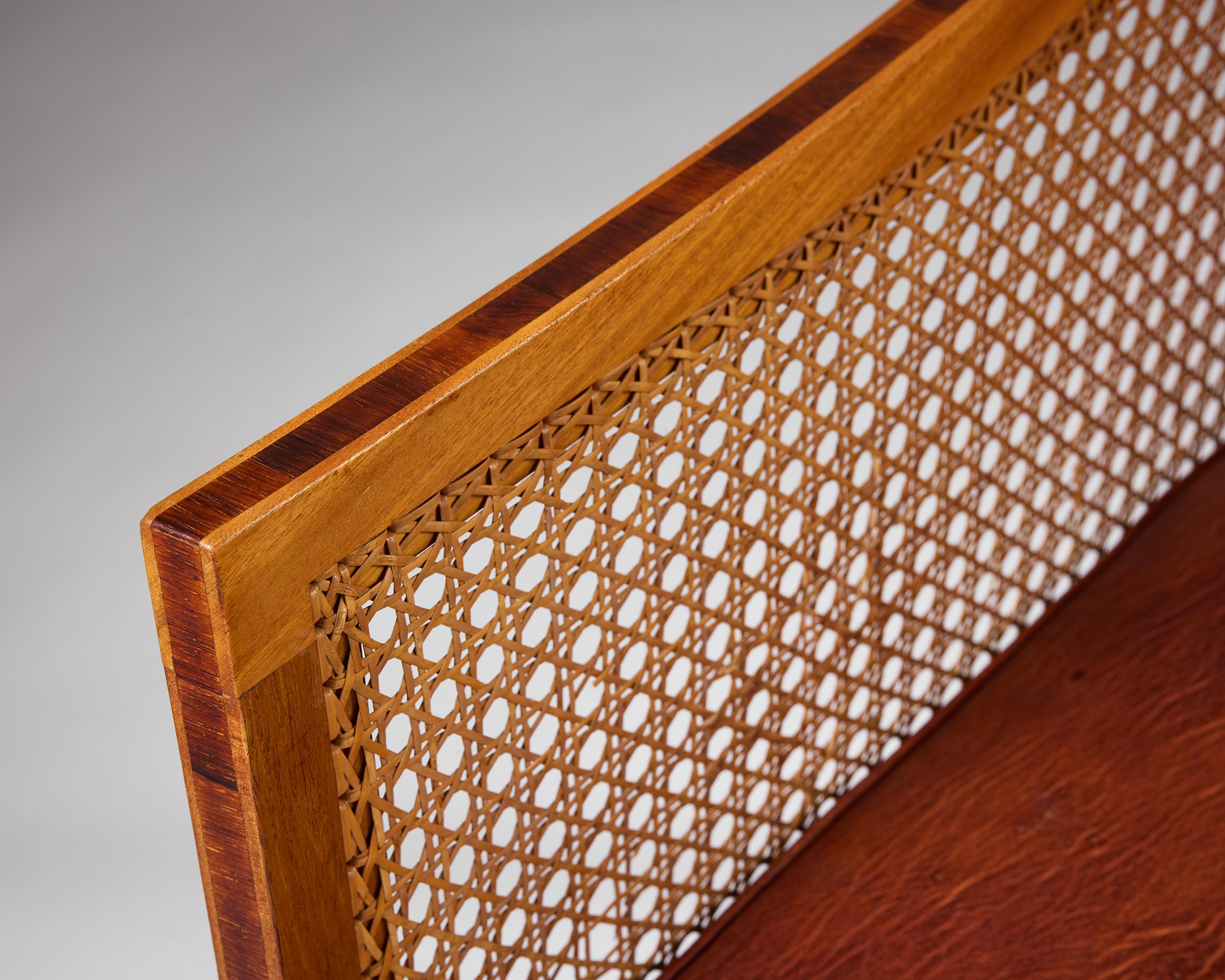 Paire de chaises Bergère conçues par Kaare Klint pour Rud Rasmussen. en vente 8