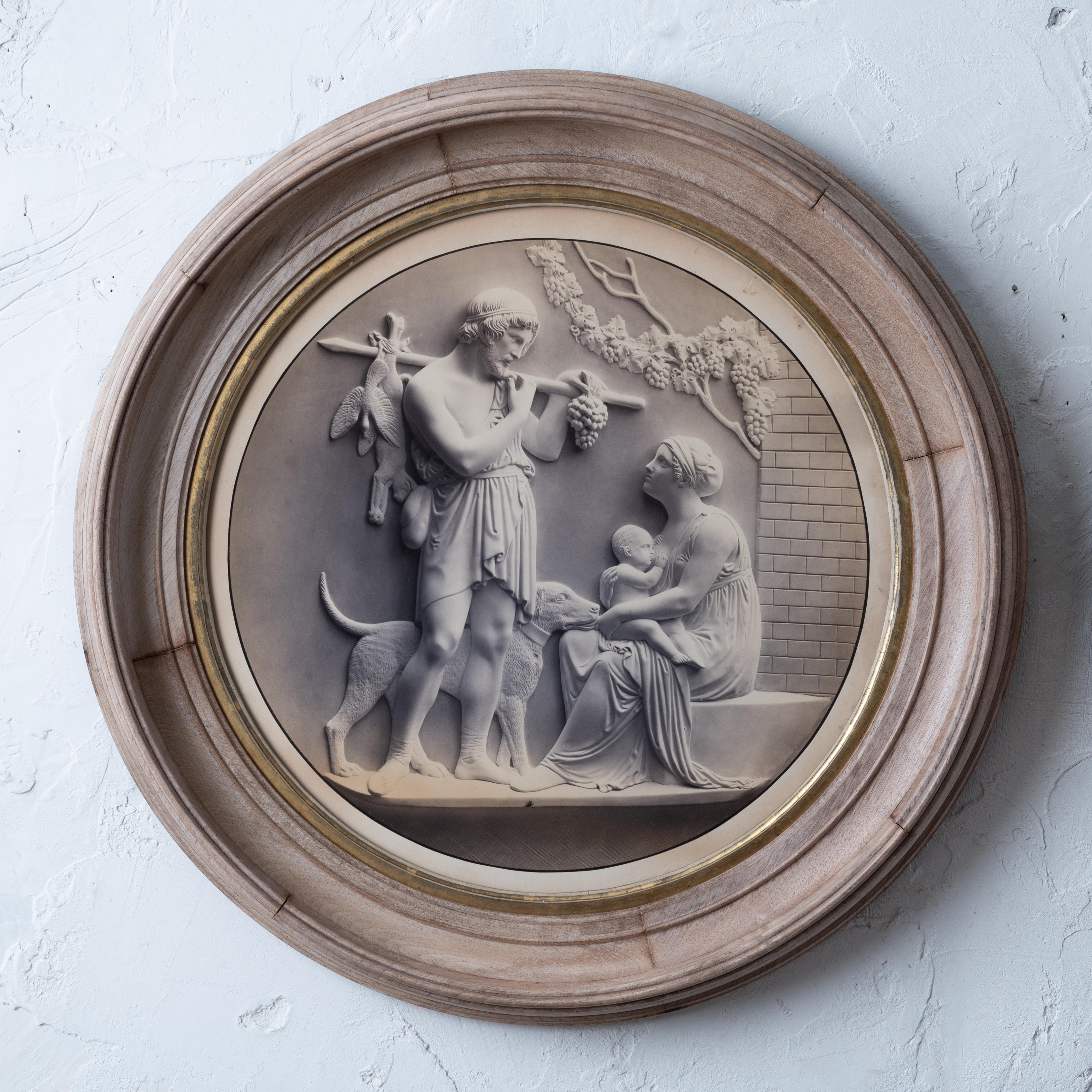 Pareja de medallones de Bertel Thorvaldsen, c.1890 Danés en venta