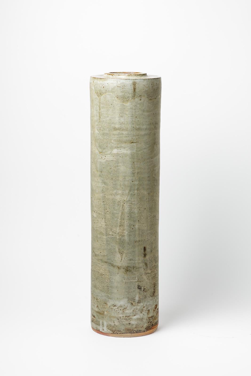 Céramique Paire de grands vases en céramique de Robert The Theaud, vers 1970-1980