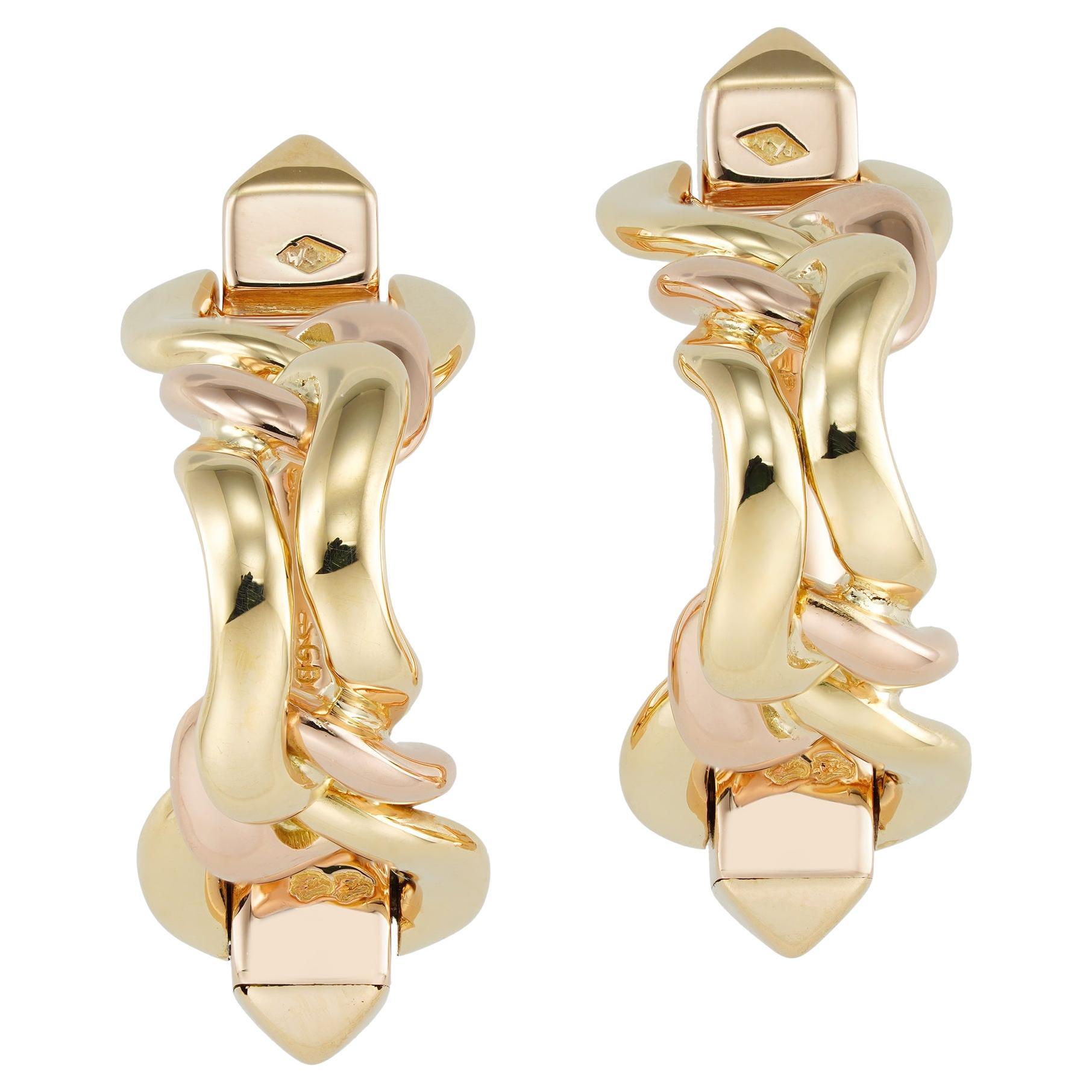 Paire de boutons de manchette Boucheron en vente