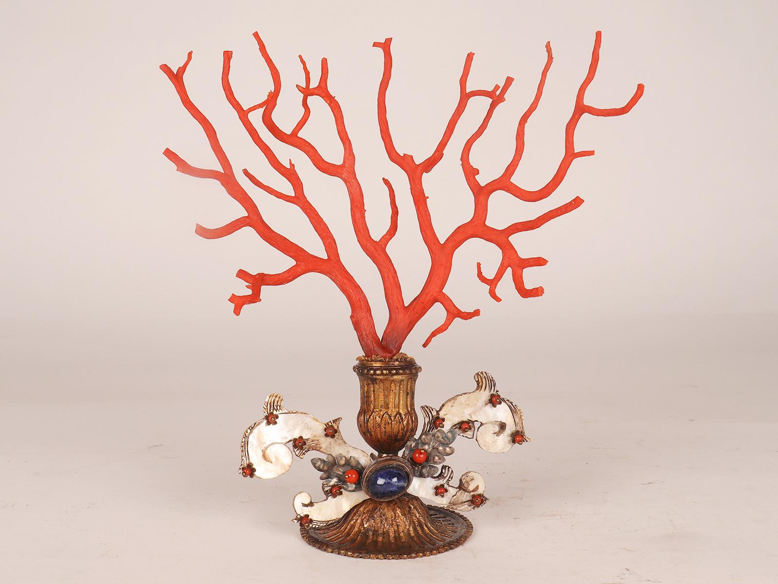 A pair of branches of Mediterranean red coral (Corallium Rubrum), Sicily 1790 For Sale 3