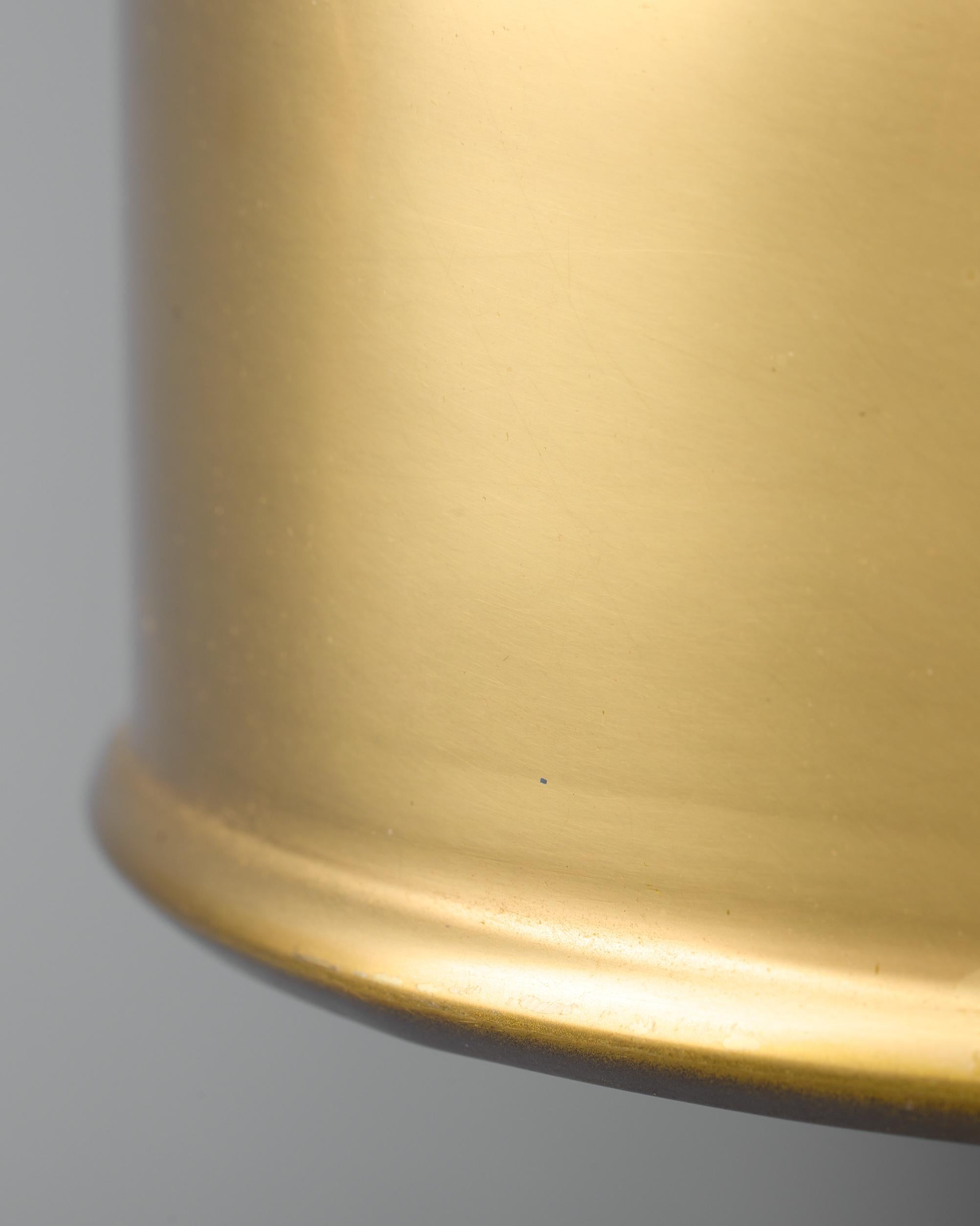 Paire de lampes de table en laiton, modèle 