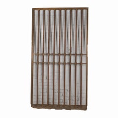 A pair of bronze panels / gates from a bank C 1910.