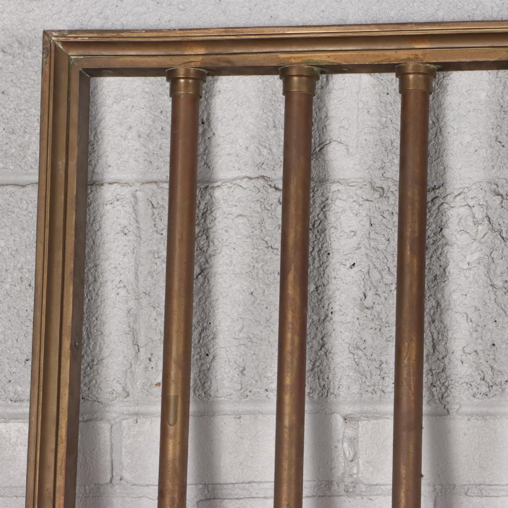 American A pair of bronze panels / gates from a bank C 1910. For Sale