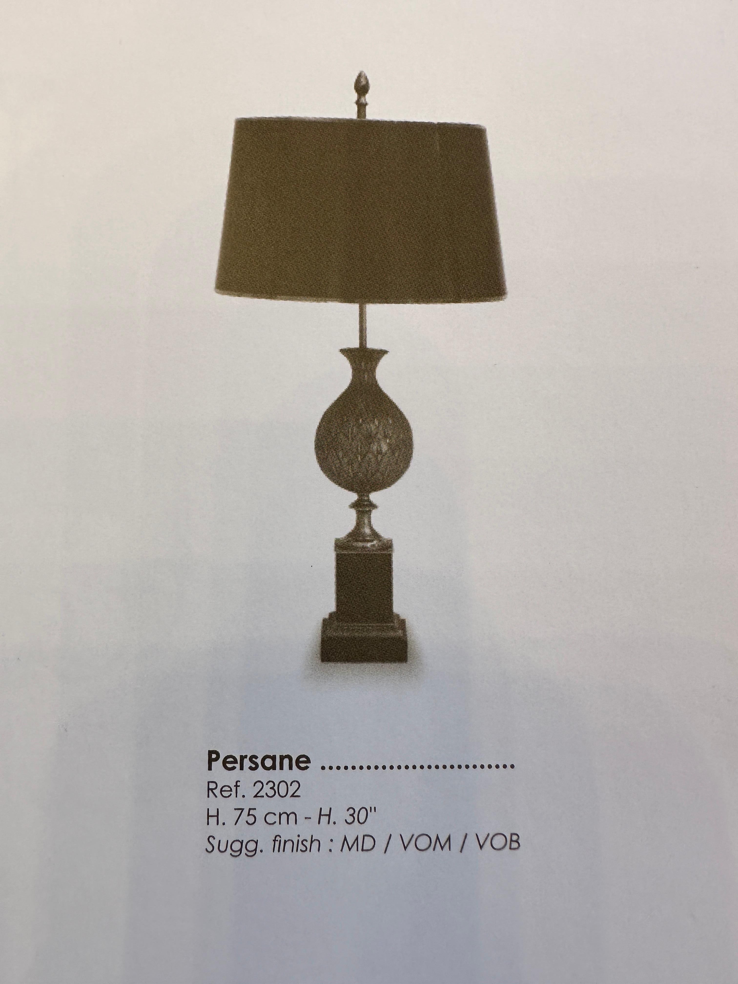 A Pair Of Bronze Persane Table Lamps By Maison Charles  12