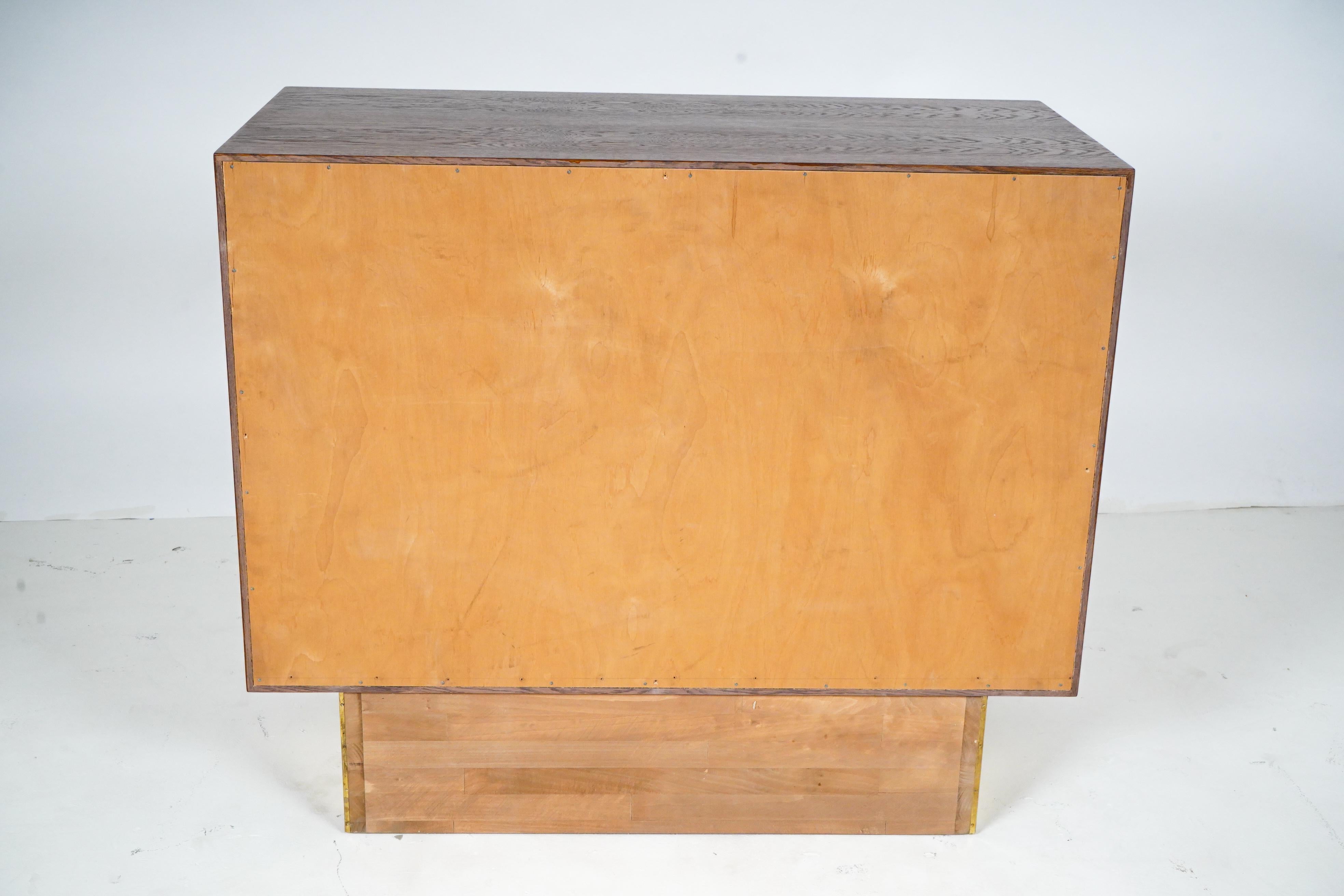 Pair of Brutalist Side Chests In Good Condition In Chicago, IL