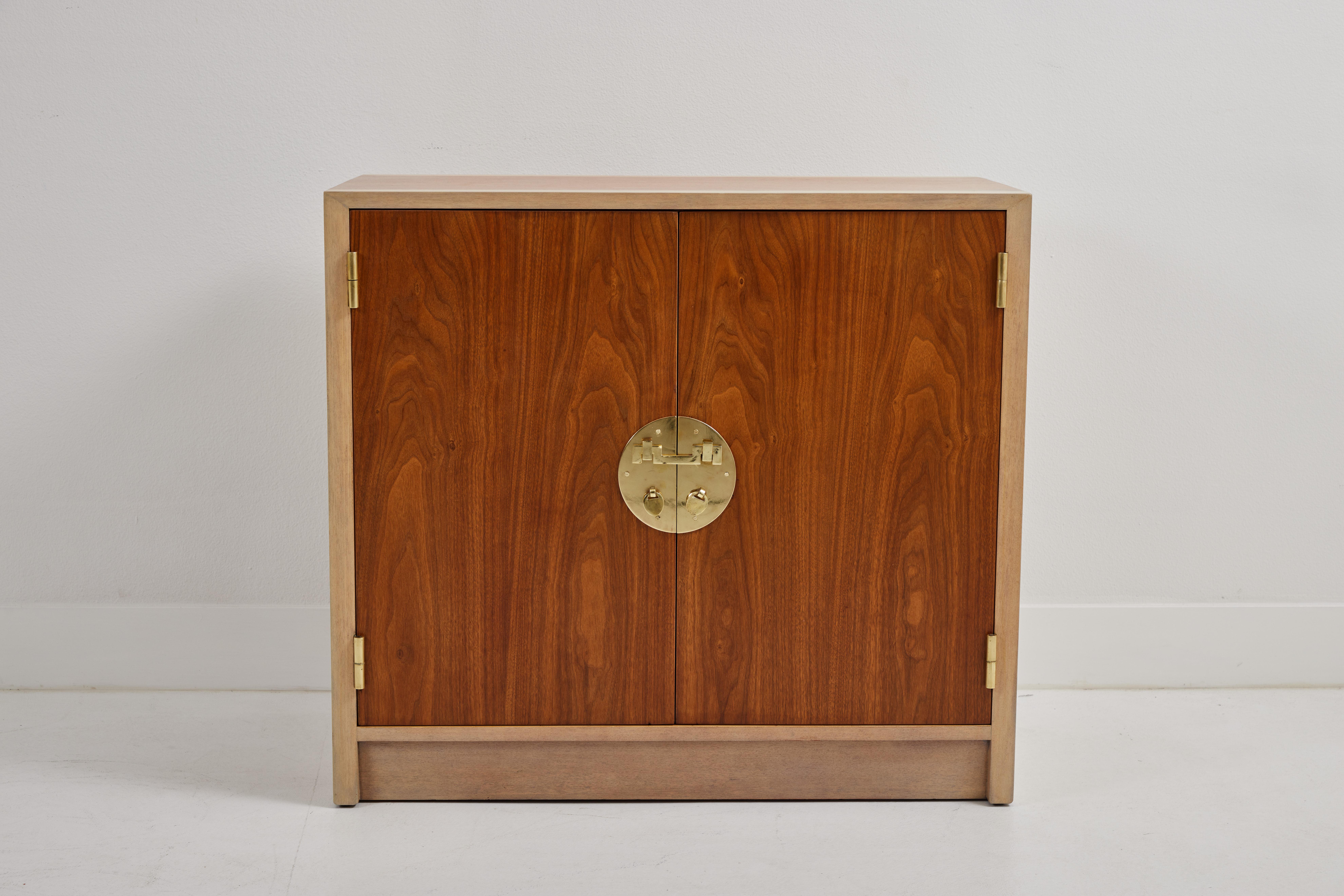 Mid-Century Modern Pair of Cabinets Designed by Edward Wormley for Dunbar