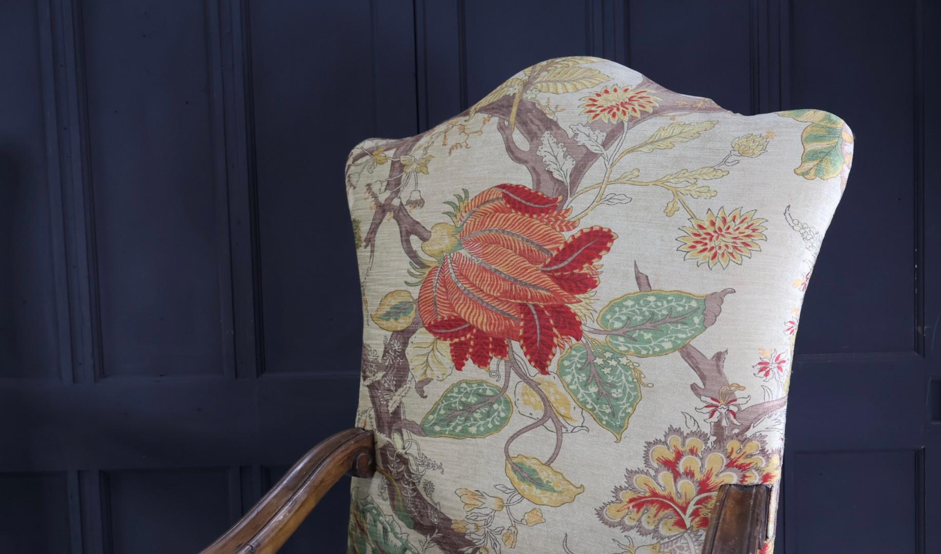 English A Pair Of Carolean Style Armchairs For Sale