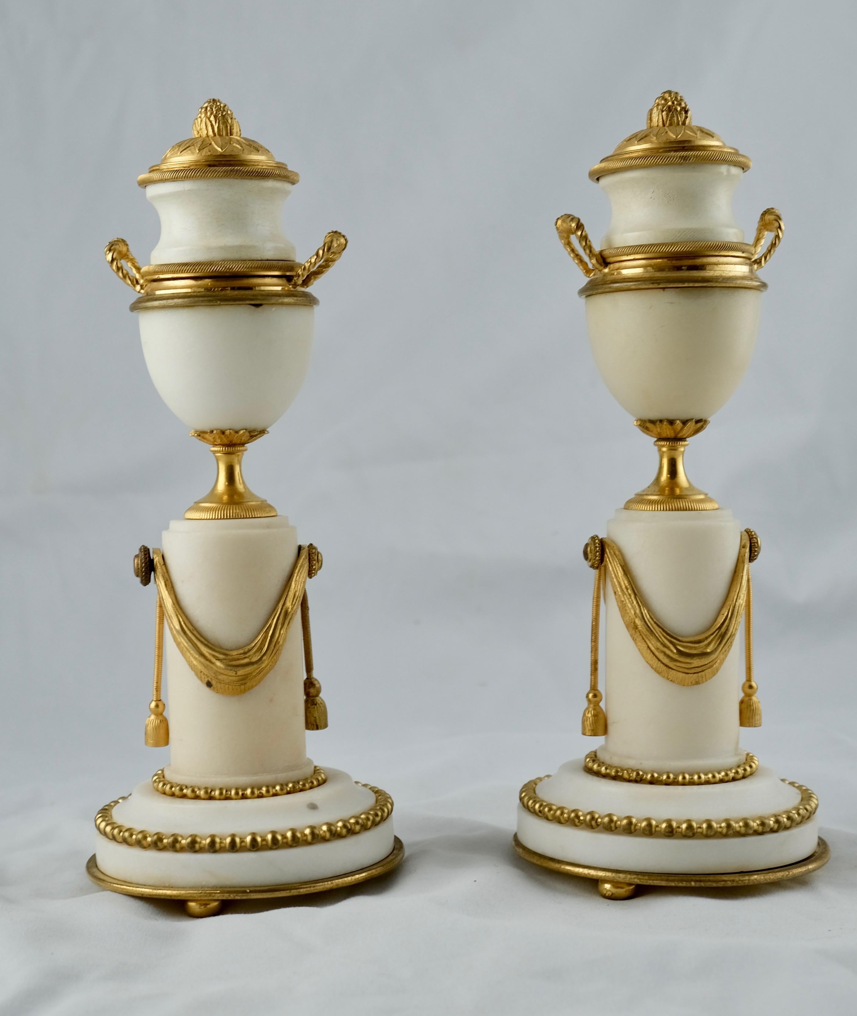 French Pair of Casolettes, Late 18th C