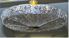 Ein Paar Deckenleuchten von Orrefors