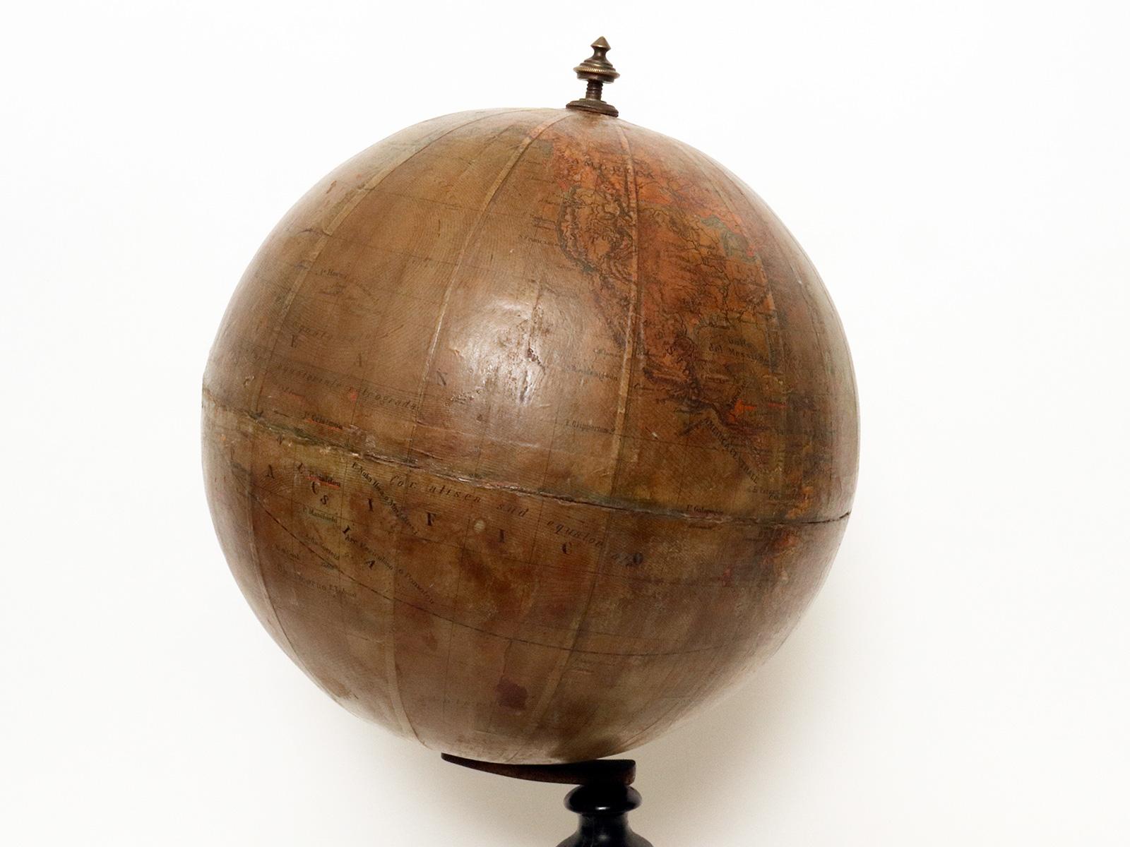 A pair of celestial and terrestrial globes, E.Pini, Gussoni & Dotti, Italy 1892. For Sale 10